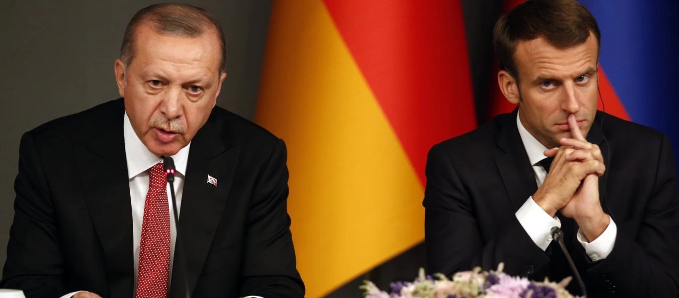 Ρ.Τ.Ερντογάν: Μιλά με τον Ε.Μακρόν κατόπιν εισήγησης του Βερολίνου για να «σπάσει» η στήριξη της Γαλλίας στην Ελλάδα